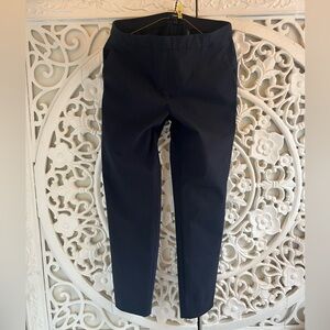 Theory navy dress pants size 4 tailored slim leg work trousers